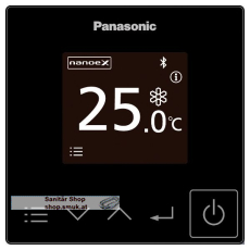 Panasonic Kabel-Fernbedienung ECOi/PACi (PACZRTC6BL) Panasonic Kabel-Fernbedienung ECOi/PACi (PACZRTC6BL)