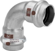 Viega Bogen 90 Grad mit SC Temponox (VI809652) Viega Bogen 90 Grad mit SC Temponox (VI809652)