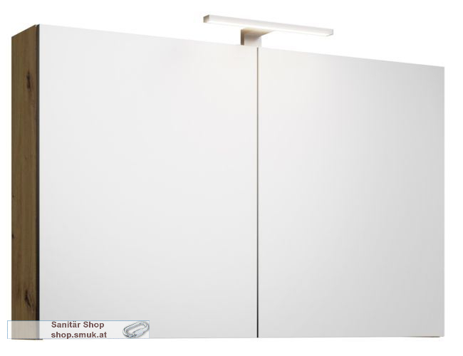 ALVA Era Spiegelschrank 100x68x23,4cm (AQBMERSPS3WM)