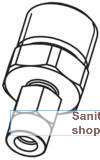 Danfoss Set mit 10 Verschraubungen f�r (DF003H6858)