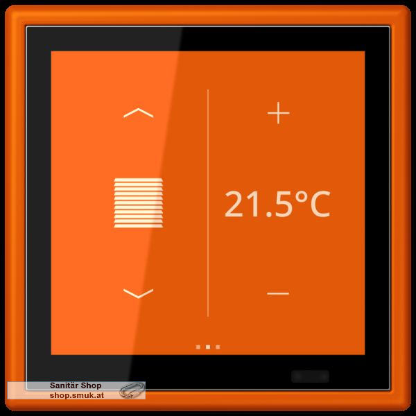 KNX Raumcontroller LS TOUCH mit Rahmen L (JNGLC459D1S260)