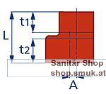 ML Reduktion exzentrisch DN80/50 (MLRE80.50)