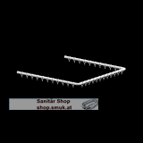 NB Verso Care Duschvorhangstange m. Vorh (4501835019)