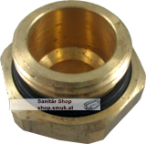 Wolf Doppelnippel reduziert 1"-3/4"AG (2009025)