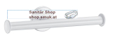 Del.WC-Papierhalter f.2 Rollen,Edst. (DEL510082W)
