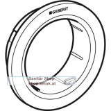Geberit Rosette zu Sigma01 M�beldr�cker (GE242962211)