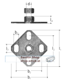 GF JRG Sanipex Grundplatte f�r Vorwand (GF351433901)