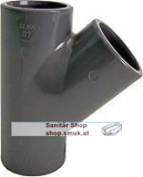GF T-Stueck 45 GradPVC-U da50 PN16 (GF721250110) GF T-Stueck 45 GradPVC-U da50 PN16 (GF721250110)