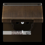 SCHUKO-Steckdose, 16 A 250 V -, mit Sch (JNGME1520NAKLAT)