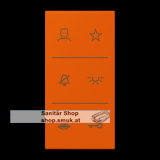 Design-Cover Video, F50, Symbole f�r Vid (JNGSIV6LCDC260)