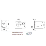 LF Kartell Wand-Tiefsp�l-WC 82133.1 (L213317590001)