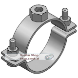 Rohrschelle Edelstahl V2A 20x1,5 mm, (MEF469170) Rohrschelle Edelstahl V2A 20x1,5 mm, (MEF469170)