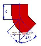 ML Bogen DN150 45� (MLB150.45)