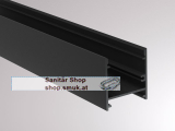 MAXI AUFBAU LED STRIP PROFILE schwarz (MOL600A205B)