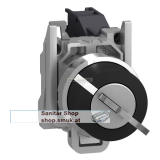 Schl�sselschalter, Harmony XB4, Metall, (SELXB4BG41)