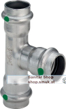 Viega T-St�ck mit SC Sanpress Inox 2318 (VI435950)