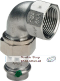 Viega Verschraubung mit SC Sanpress Inox (VI437343)